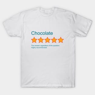 5-Star Rating: Chocolate T-Shirt